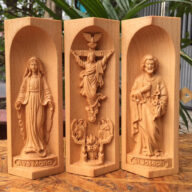 God Rebirth statue set – Our Lady of Grace